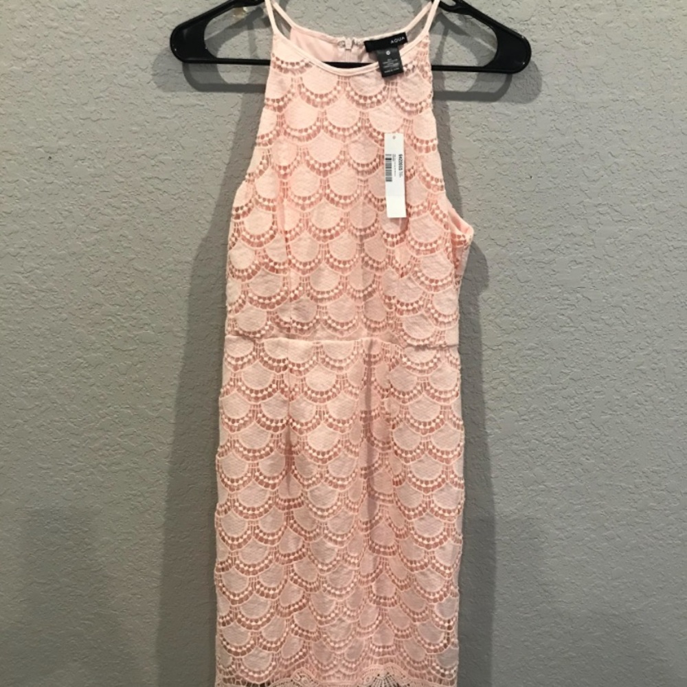 Pink Lace Dress